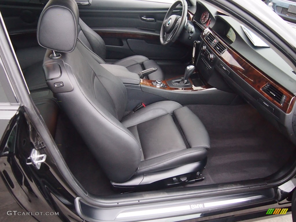 2011 3 Series 335i Coupe - Jet Black / Black photo #3