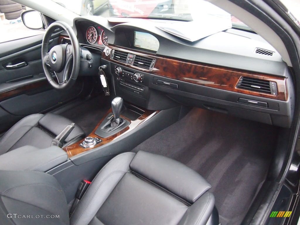 2011 3 Series 335i Coupe - Jet Black / Black photo #4