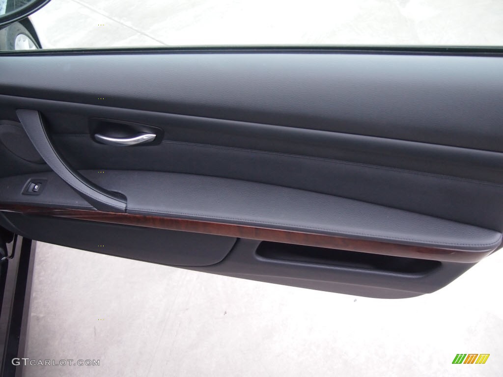 2011 3 Series 335i Coupe - Jet Black / Black photo #5