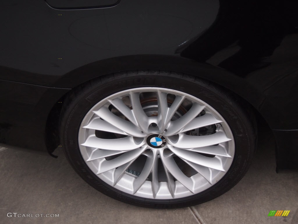 2011 3 Series 335i Coupe - Jet Black / Black photo #7