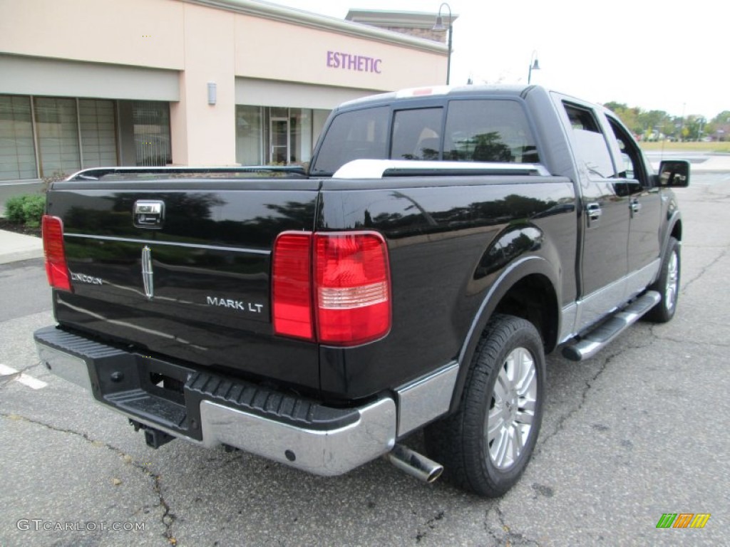 2006 Mark LT SuperCrew 4x4 - Black / Dove Grey photo #8