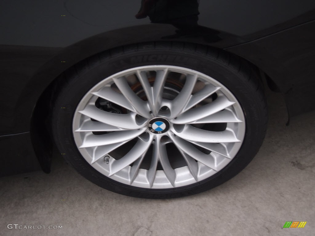 2011 3 Series 335i Coupe - Jet Black / Black photo #11