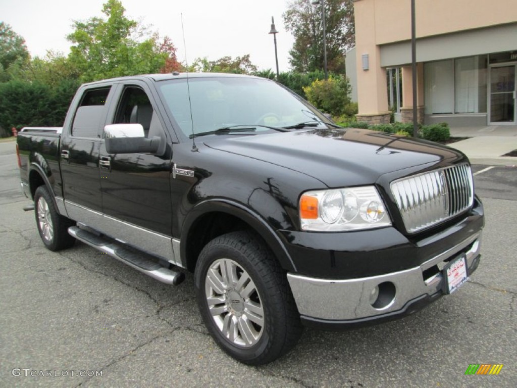 2006 Mark LT SuperCrew 4x4 - Black / Dove Grey photo #12