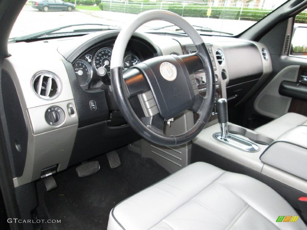 2006 Lincoln Mark LT SuperCrew 4x4 Dove Grey Dashboard Photo #86725818