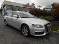 Ice Silver Metallic 2009 Audi A4 2.0T Premium quattro Sedan