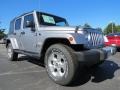 2014 Billet Silver Metallic Jeep Wrangler Unlimited Sahara 4x4  photo #4