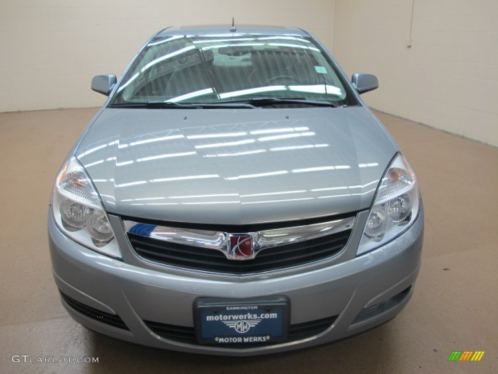 2007 Aura XE - Ocean Mist Metallic / Gray photo #2