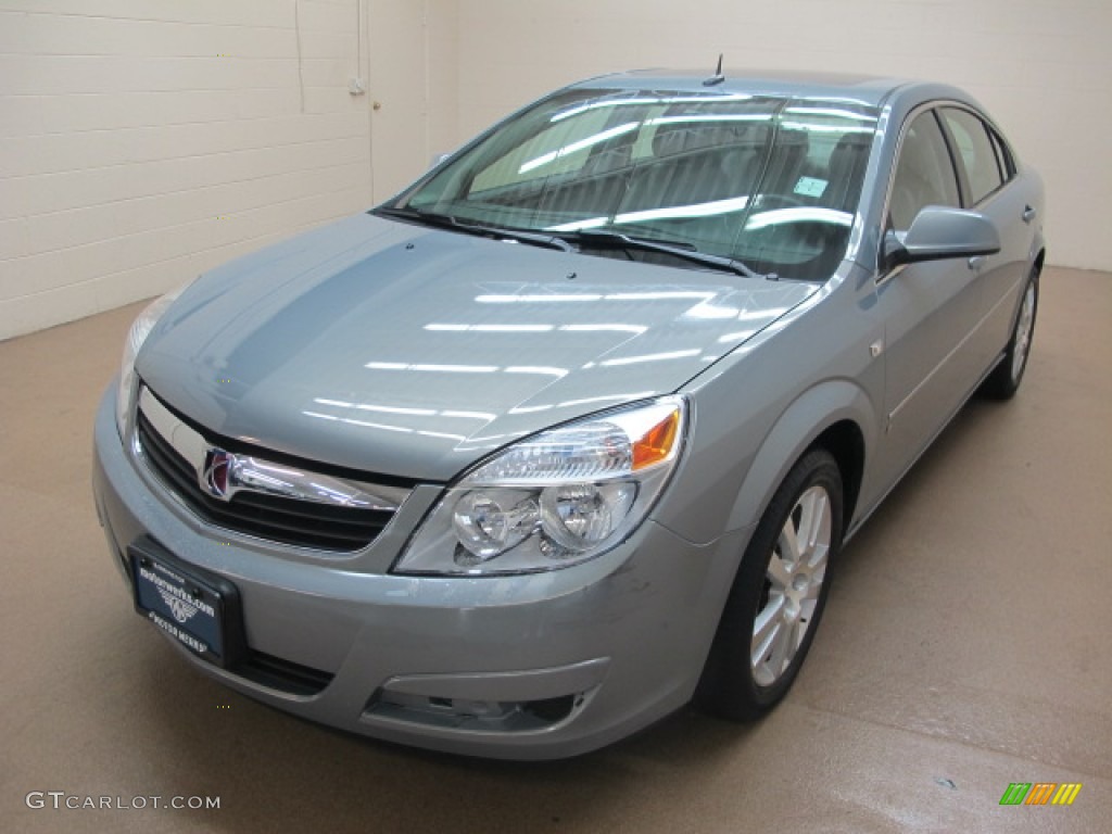 2007 Aura XE - Ocean Mist Metallic / Gray photo #4