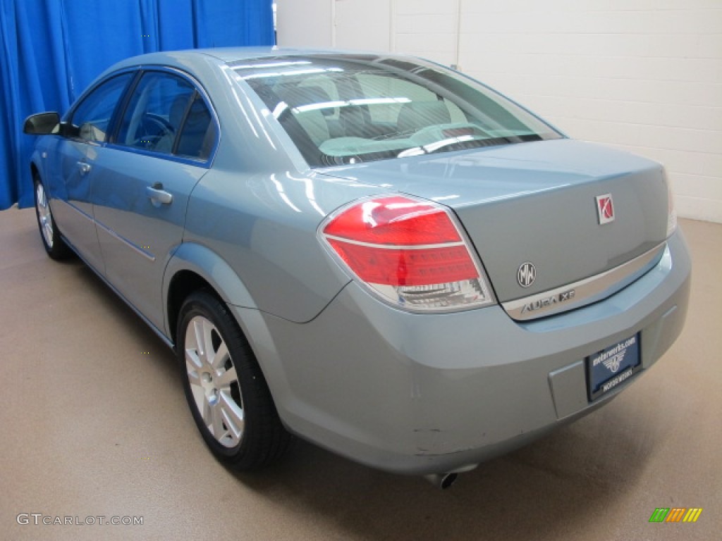 2007 Aura XE - Ocean Mist Metallic / Gray photo #6