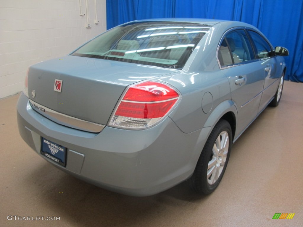 2007 Aura XE - Ocean Mist Metallic / Gray photo #9
