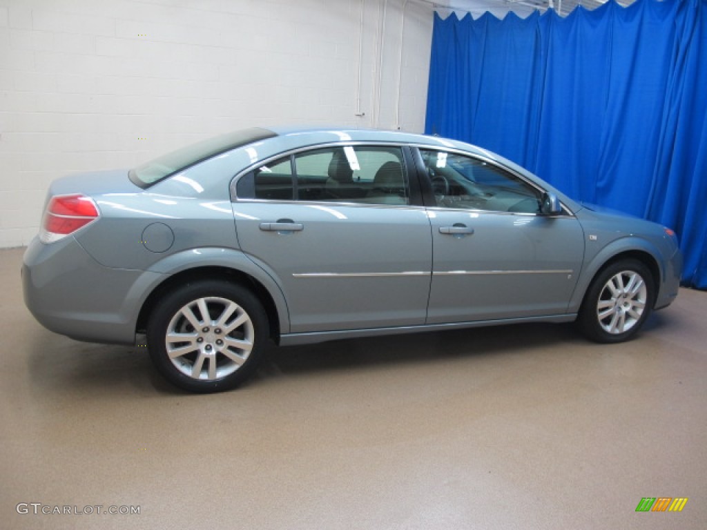 2007 Aura XE - Ocean Mist Metallic / Gray photo #10