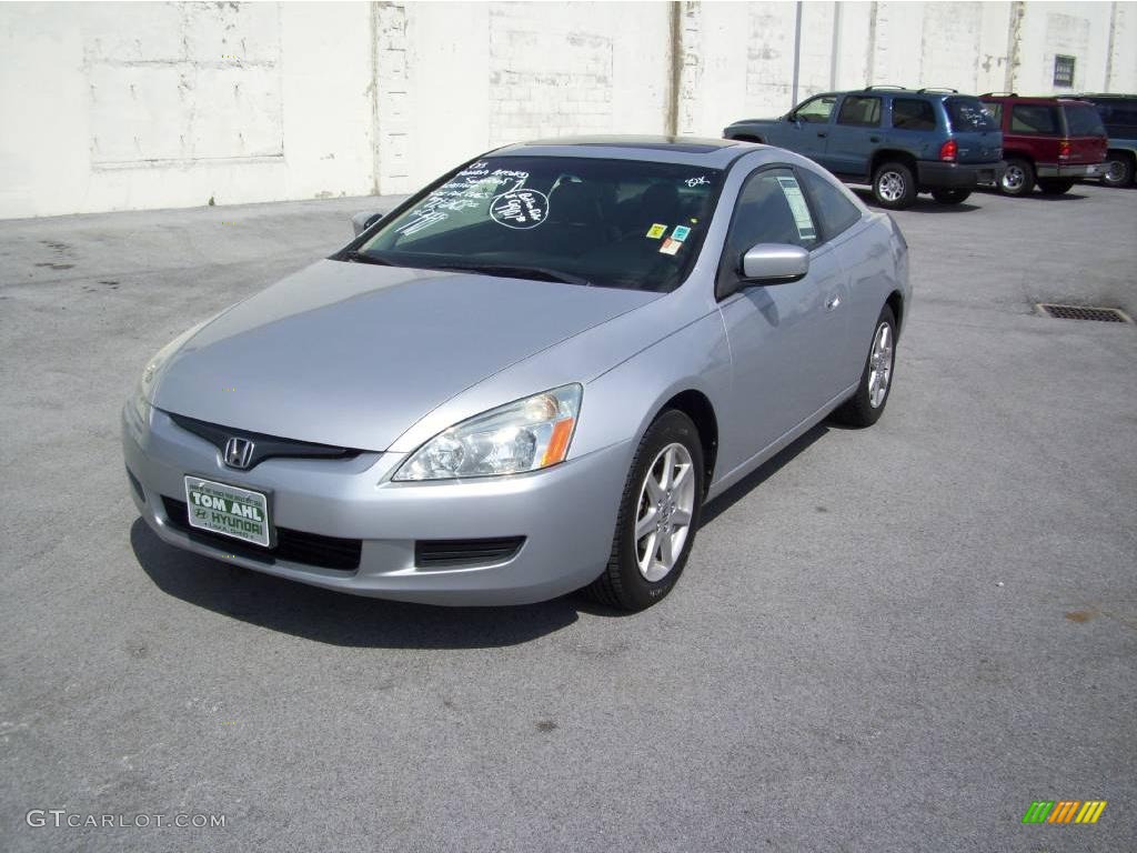 2003 Satin Silver Metallic Honda Accord Ex V6 Coupe 8647356