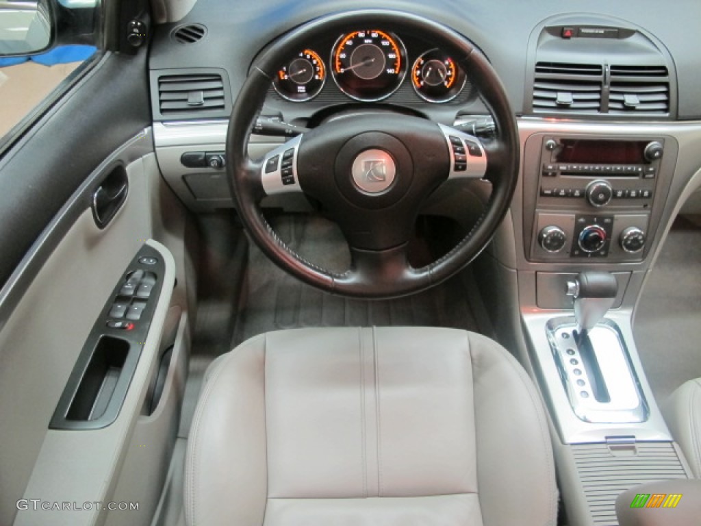 2007 Aura XE - Ocean Mist Metallic / Gray photo #25