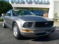 2008 Vapor Silver Metallic Ford Mustang V6 Premium Coupe  photo #9