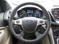 2013 White Platinum Metallic Tri-Coat Ford Escape SEL 2.0L EcoBoost  photo #17