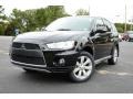 2011 Labrador Black Pearl Mitsubishi Outlander XLS  photo #1