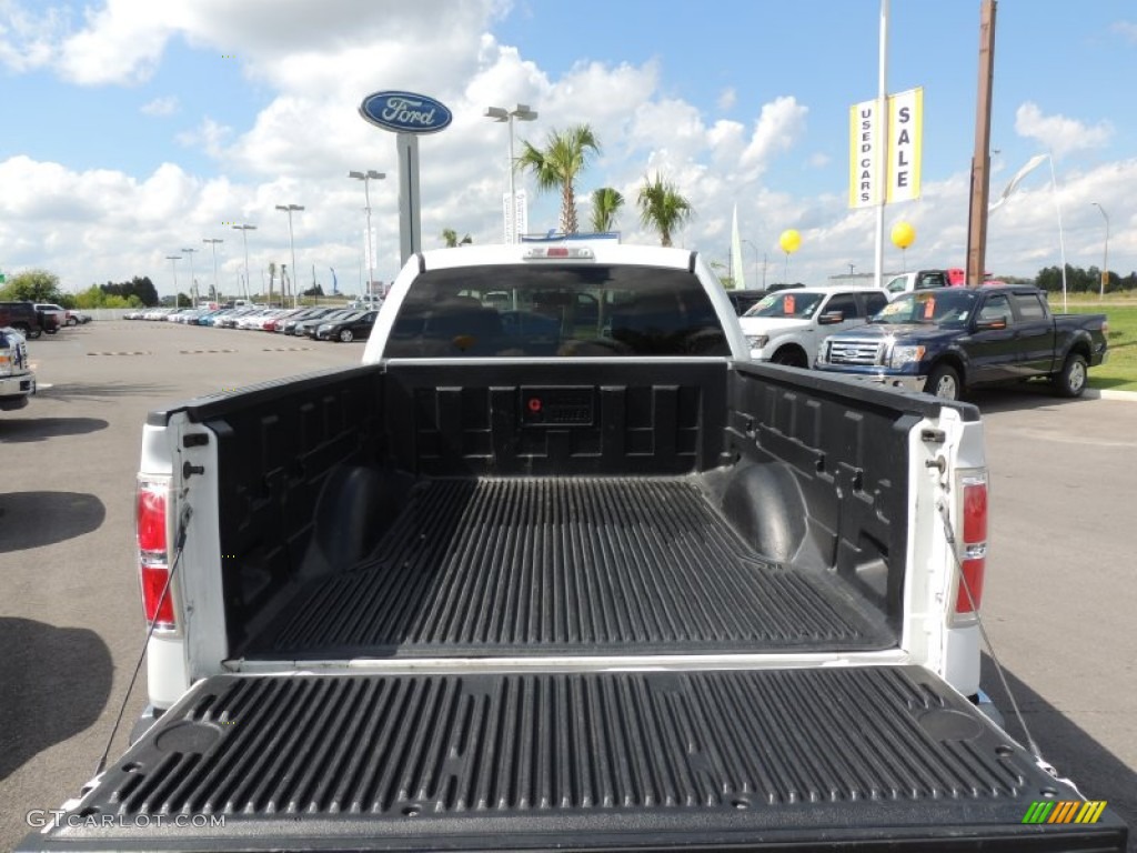 2010 F150 XLT SuperCab - Oxford White / Medium Stone photo #4