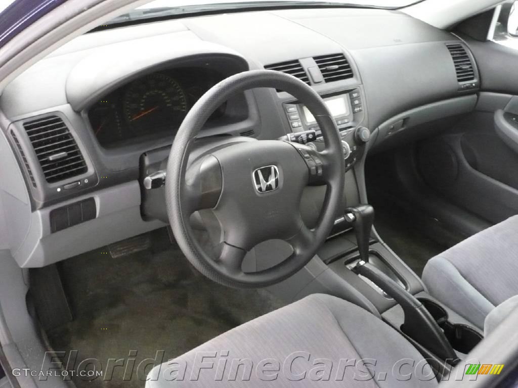 2003 Accord LX Sedan - Eternal Blue Pearl / Black photo #12