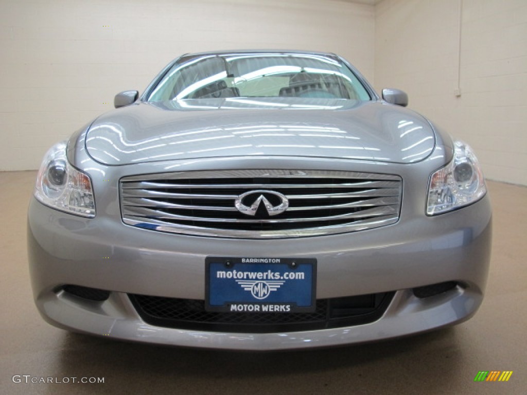 2007 G 35 S Sport Sedan - Platinum Graphite Metallic / Graphite Black photo #3