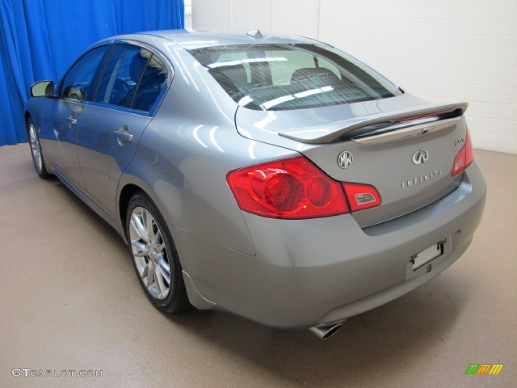 2007 G 35 S Sport Sedan - Platinum Graphite Metallic / Graphite Black photo #6