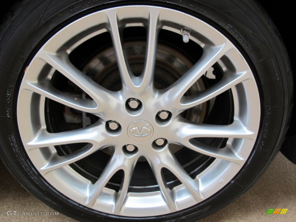 2007 G 35 S Sport Sedan - Platinum Graphite Metallic / Graphite Black photo #14