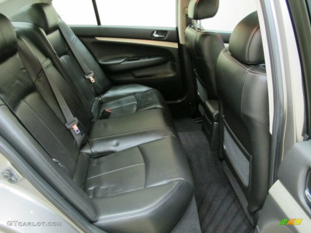 2007 G 35 S Sport Sedan - Platinum Graphite Metallic / Graphite Black photo #21