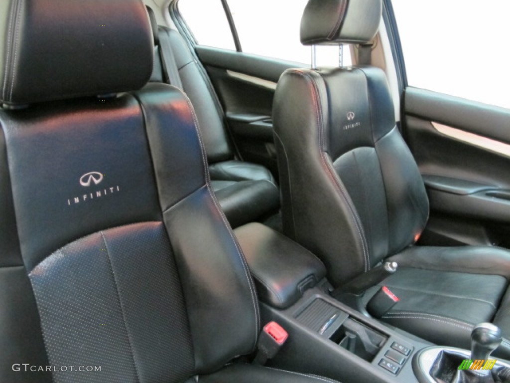 2007 G 35 S Sport Sedan - Platinum Graphite Metallic / Graphite Black photo #24