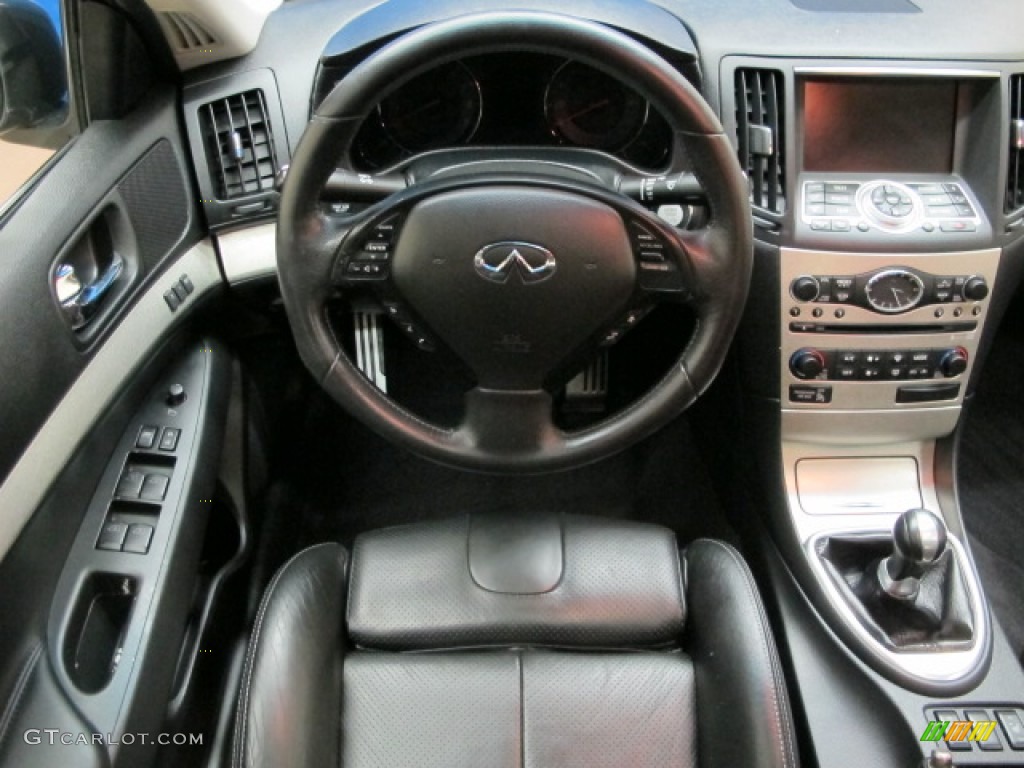 2007 G 35 S Sport Sedan - Platinum Graphite Metallic / Graphite Black photo #25
