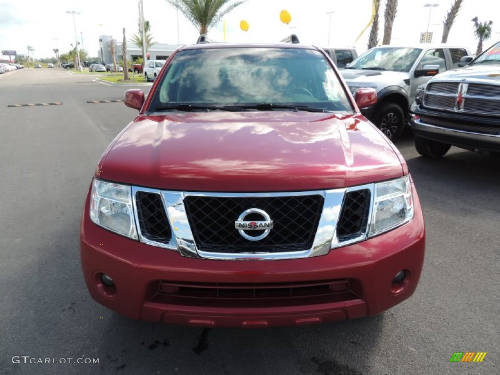 2009 Pathfinder S - Red Brick / Graphite photo #2