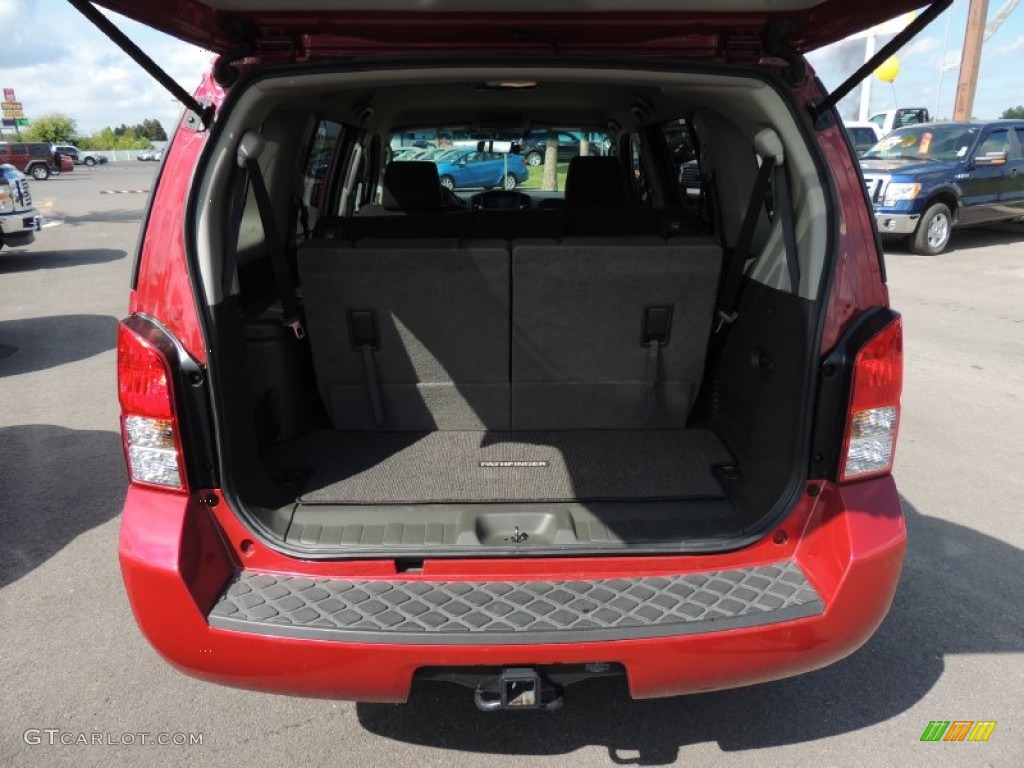 2009 Pathfinder S - Red Brick / Graphite photo #4