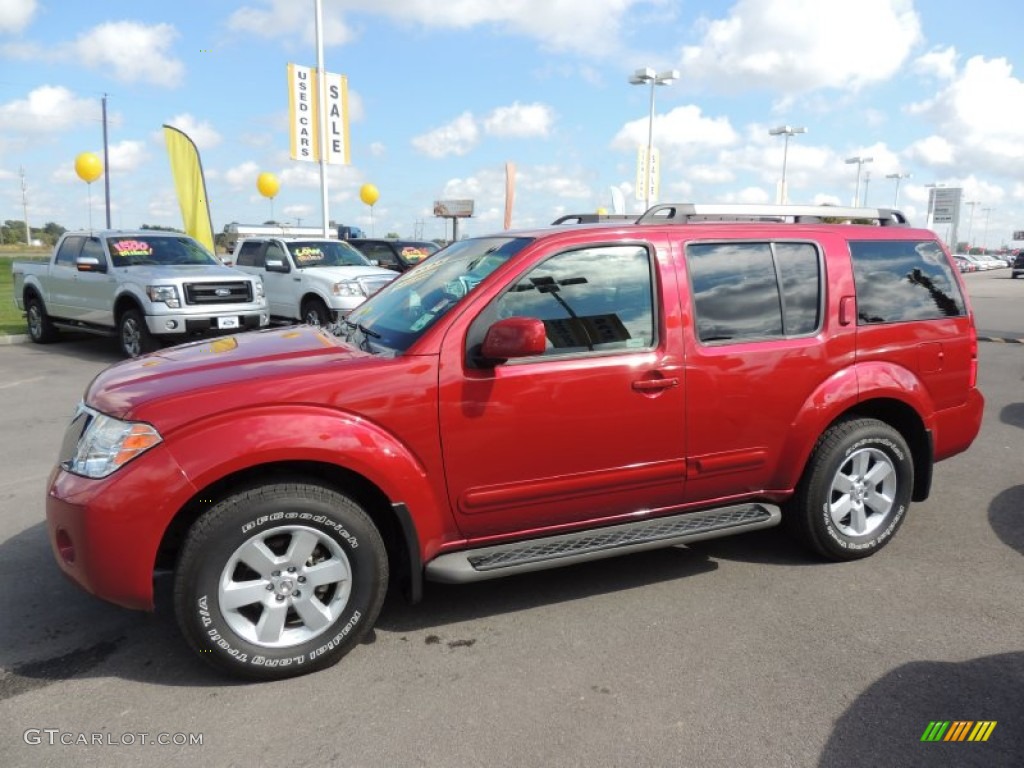 2009 Pathfinder S - Red Brick / Graphite photo #5