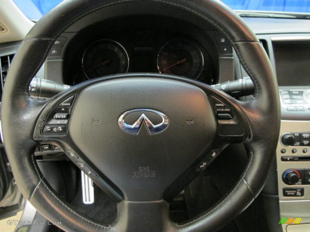 2007 G 35 S Sport Sedan - Platinum Graphite Metallic / Graphite Black photo #36