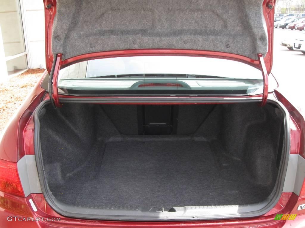 2005 Accord EX-L V6 Sedan - Redondo Red Pearl / Gray photo #4