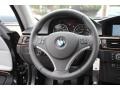 Everest Grey/Black Steering Wheel Photo for 2013 BMW 3 Series #86732571
