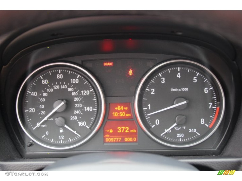 2013 BMW 3 Series 335i Coupe Gauges Photo #86732634