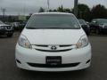 2010 Super White Toyota Sienna LE  photo #2