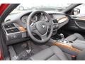 2011 BMW X6 Black Interior Prime Interior Photo