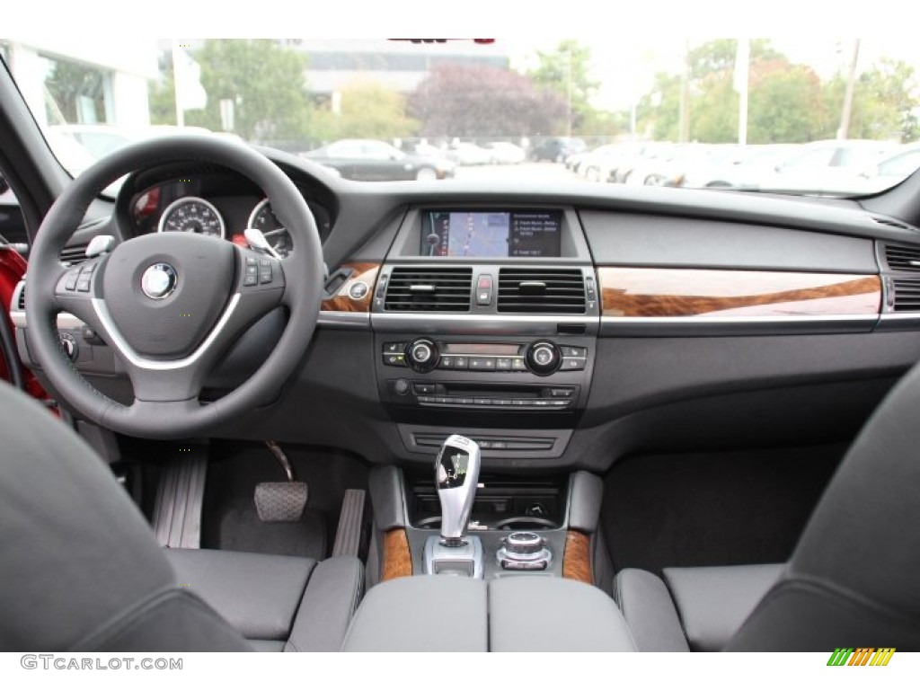 2011 BMW X6 xDrive35i Black Dashboard Photo #86733214