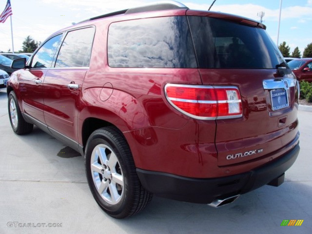 2008 Outlook XR - Red Jewel / Tan photo #4