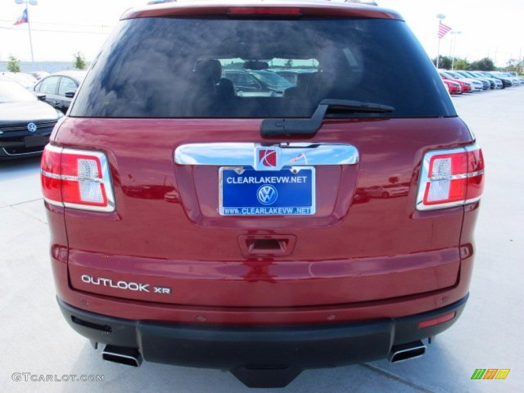 2008 Outlook XR - Red Jewel / Tan photo #5