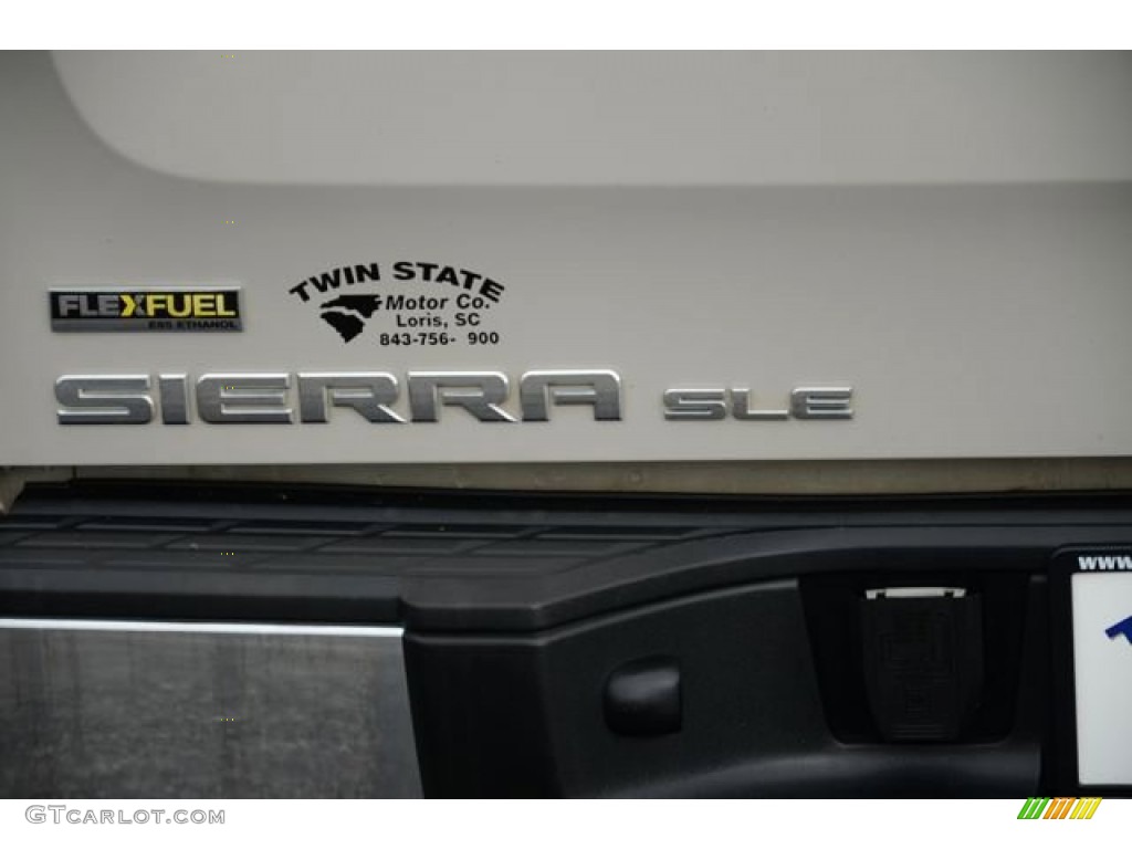 2008 Sierra 1500 SLE Regular Cab - Silver Birch Metallic / Ebony photo #8