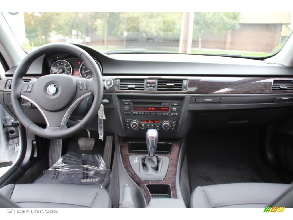 2011 3 Series 328i Coupe - Titanium Silver Metallic / Black photo #13