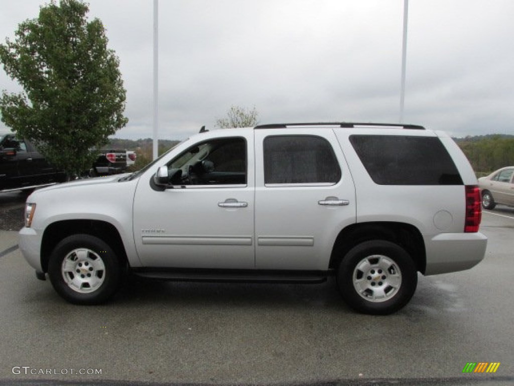 2010 Tahoe LS 4x4 - Sheer Silver Metallic / Ebony photo #6