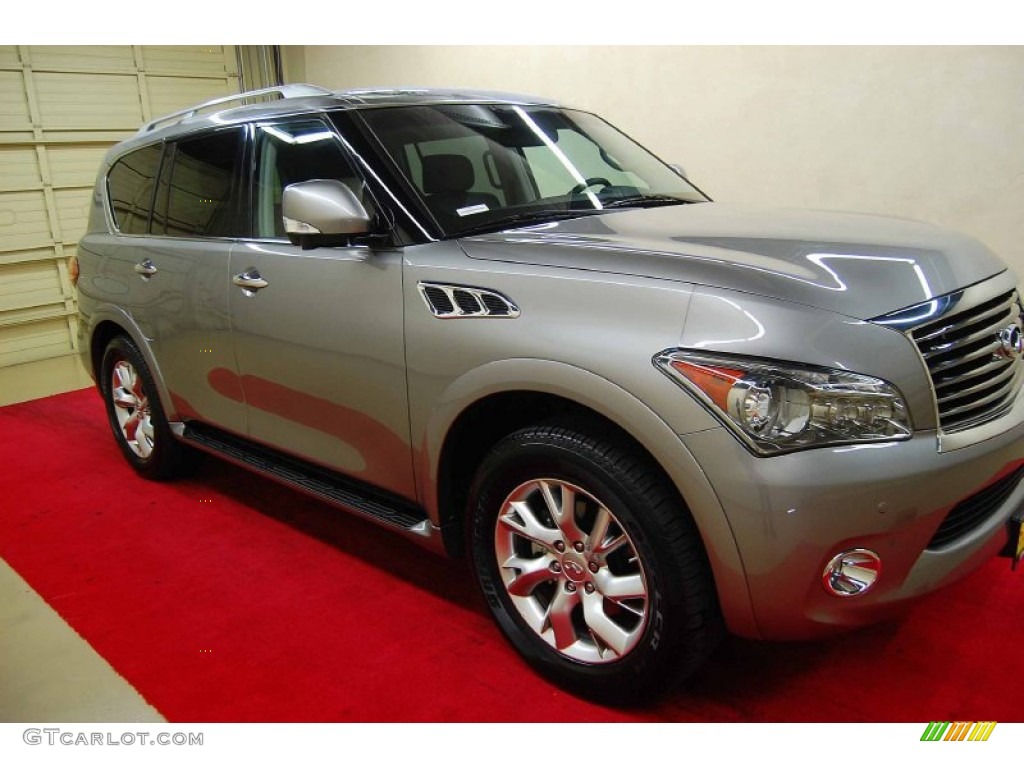 2012 QX 56 4WD - Platinum Graphite / Graphite photo #1