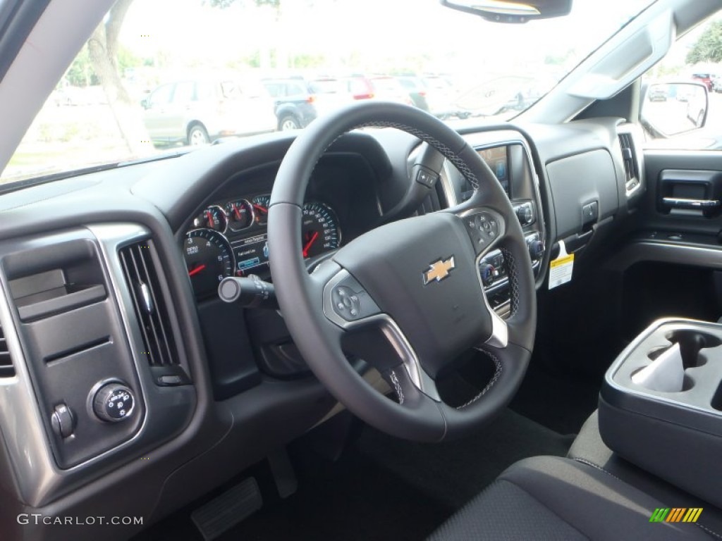 2014 Silverado 1500 LT Double Cab - Deep Ruby Metallic / Jet Black photo #14