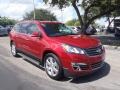 Crystal Red Tintcoat 2014 Chevrolet Traverse LTZ Exterior