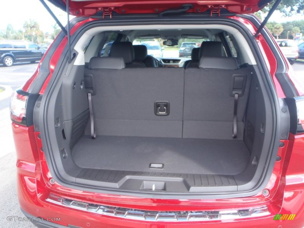 2014 Traverse LTZ - Crystal Red Tintcoat / Ebony photo #25