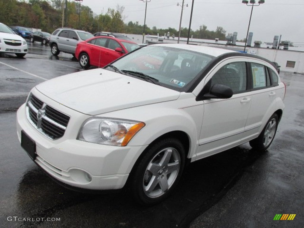 Stone White 2009 Dodge Caliber R/T Exterior Photo #86739019