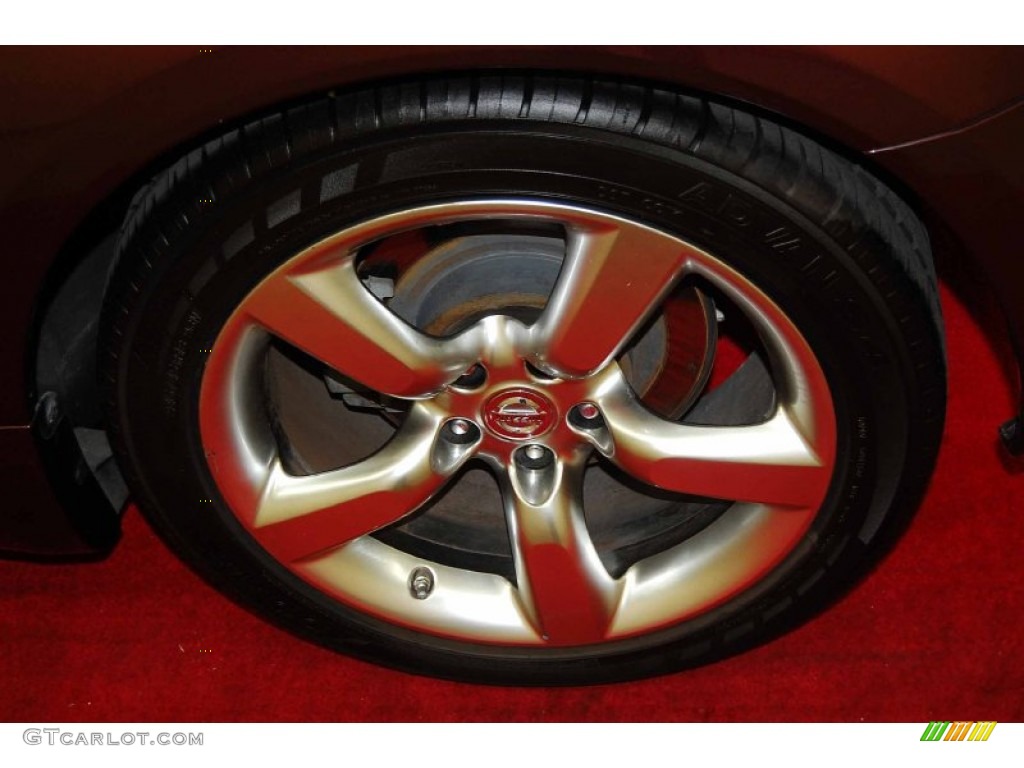 2006 350Z Coupe - Interlagos Fire Metallic / Charcoal Leather photo #8