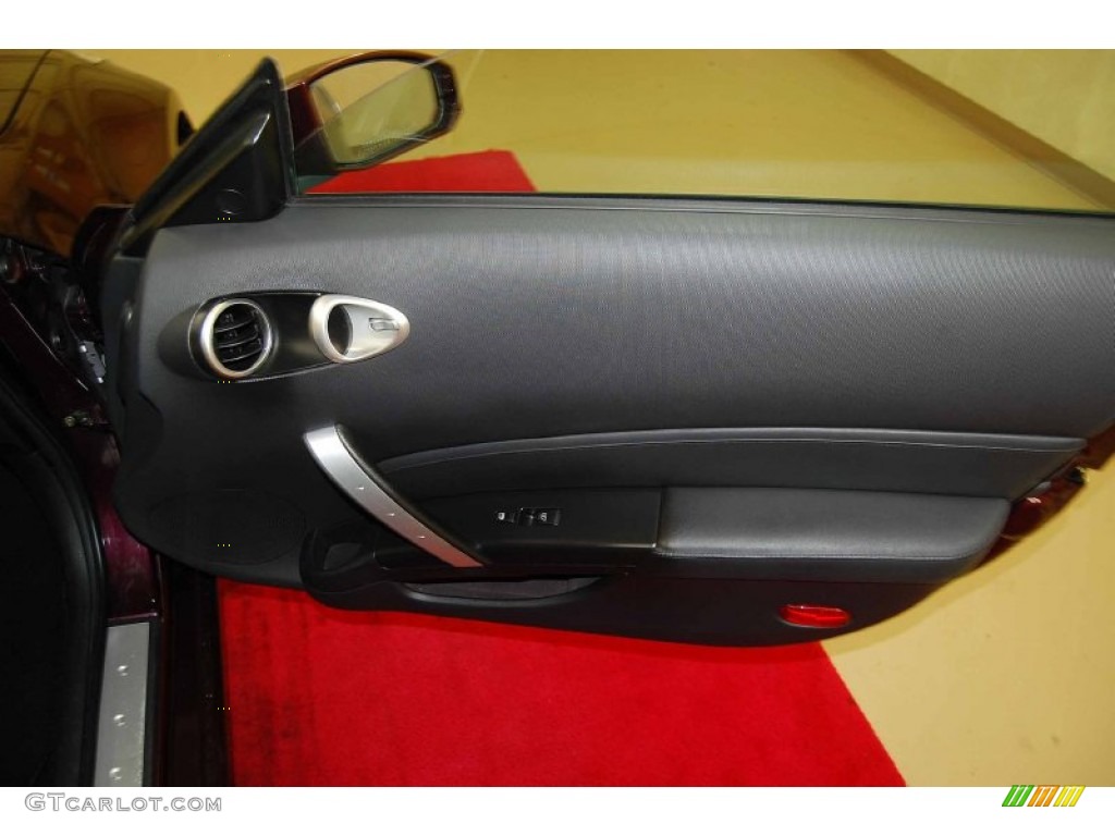 2006 350Z Coupe - Interlagos Fire Metallic / Charcoal Leather photo #14